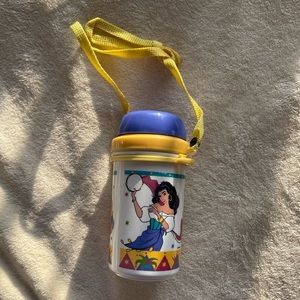 New Disney Vintage Hunchback Notre Dame Esmeralda 90s Bottle water